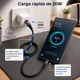 thumbnail image 5 of Cable Budix Energy Metal Usb-a A Tipo C 3.0a Trenzado 1m, 5 of 6
