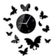 thumbnail image 1 of Reloj De Pared Moderno Geométrico Silencioso DIY Espejo Acrílico Para Oficina Hogar Negro, 1 of 5