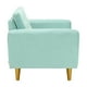 thumbnail image 5 of Sofa Bote 1c Felpa 01 Verde Agua, 5 of 6
