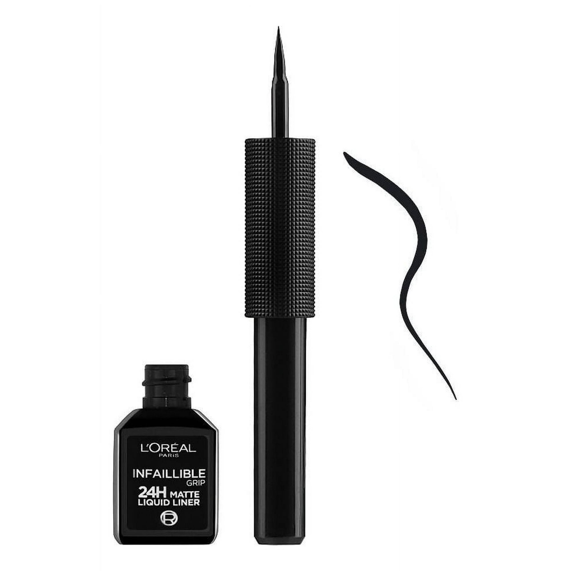 Loreal - Delineador Infallible Grip Matte Liquid Loréal Color Negro