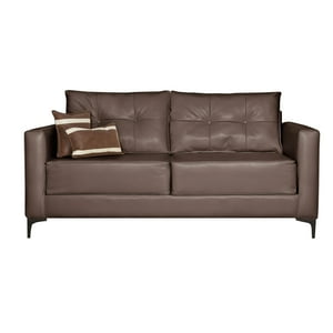 Colbox - Sofa Cadillac 2 Cuerpos Pu Café