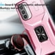 thumbnail image 4 of Funda Armada para Samsung Galaxy A26 con Tapa Deslizante y Soporte Magnético Giratorio Rosa, 4 of 5