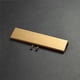 thumbnail image 2 of Tiradores de uñero para gabinete MATOOYA 150 mm de aluminio color dorado cepillado, 2 of 8