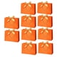 thumbnail image 4 of 10 Bolsas De Regalo Para Fiestas, Papel Grueso Reutilizable Para Celebraciones, Fiestas, Baby Shower, Naranja M, 4 of 5