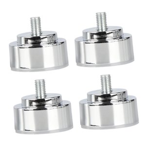 Bothyi - 4X M10 Patas De Armazón De Cama Con Rosca Profesional Para Armarios Cocina Mesa De Comedor Argent 3Cm