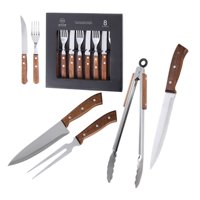 Set Parrilla 12 Piezas Acero Inoxidable Arthome Par33