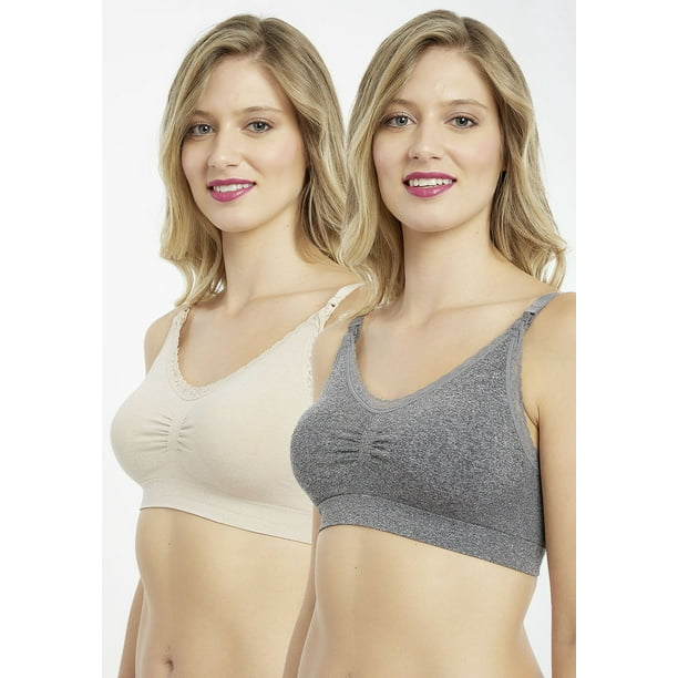 PACK 2X SostenMaternal Microfibra P250.5601-NEG1 Kayser
