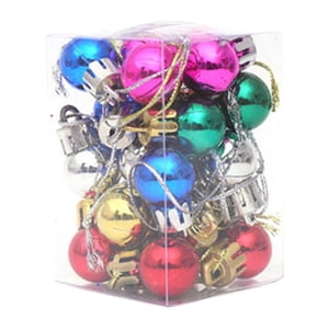 Bothyi - 24 Bolas Navideñas Para Decorar El Árbol De Navidad Y Celebrar Festivales En Casa