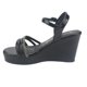 thumbnail image 2 of Sandalia Chalada Mujer Como-52 Negro Plataforma, 2 of 6