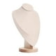 thumbnail image 3 of Joyero Organizador De Soporte De Exhibición Soporte De Cadena De Busto De Madera Blanco Roto L, 3 of 3