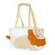 thumbnail image 5 of Pet Cat Bolsa de hombro Bolsa Tote de mano Suministros para mascotas Lion Pattern Soft Side Cat Carrier 42x20x25cm para caminata diaria o caminata de, 5 of 5