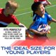 thumbnail image 5 of Football Franklin Sports NFL New York Giants Youth Rubber, 5 of 7