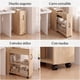 thumbnail image 5 of Gabinete Archivador Multifuncional Para Oficina Con Ruedas Y 3 Estantes, 5 of 8