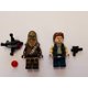 thumbnail image 1 of Minifiguras LEGO Star Wars de juguete de la Estrella de la Muerte Han Solo y Chewbacca, 1 of 1