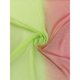 thumbnail image 3 of Xiao Hua Bufanda, 1 pieza, bufanda de gasa (verde claro/rosa claro) - 160x50cm. Bufanda de seda ligera, poliéster suave, accesorio de moda versátil para uso diario y para combinar con atuendos., 3 of 3