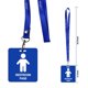 thumbnail image 3 of Set de 6 cordones Mlife de PVC irrompible Hall Pass para profesores, 3 of 7