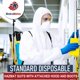 thumbnail image 4 of Trajes desechables para materiales peligrosos Medical Nation, 25 unidades, talla XL, transpirables, 4 of 9