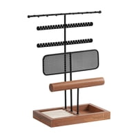 Ioensy - Soporte Para Presentación De Joyería, Estante De Almacenamiento De Pendientes Para Joyería, Tocador De Dormitorio