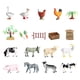 thumbnail image 4 of 12 Figuritas De Animales De Granja Para Adornos De Decoración De Casa De Muñecas De Jardín De Hadas, 4 of 5