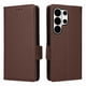 thumbnail image 3 of Funda Cartera para Samsung Galaxy S26 Ultra Tapa Flip con Ranuras y Soporte Marrón, 3 of 5