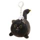 thumbnail image 5 of LLavero De Felpa, Llavero Suave, Llavero De Mu?eca Para Monedero De Graduación, Mochila, Gato Negro, 5 of 5