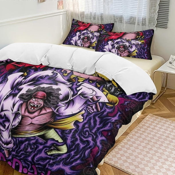 MarallDTeh Bed Duvet Cover Funny Anime Cartoon Bedding Se Lightweight3 Piece Comforter Se, cases