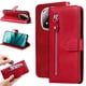 thumbnail image 5 of Funda con Cremallera para Xiaomi Poco X7 5G, Carcasa Cartera de Cuero PU con Soporte y Tarjetero, 5 of 5