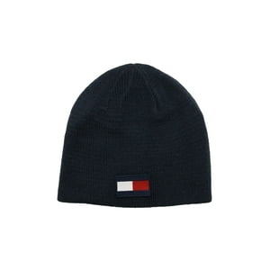 Gorro Tommy Hilfiger Reversible Para Niños, Azul Marino, Talla Única