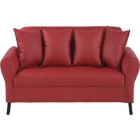 Bodevir - Sofa Lua 3C Pu 20 Rojo