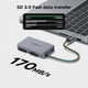 thumbnail image 2 of Lector de tarjetas SD UGREEN USB‑C 170 MB/s con 4 ranuras, 2 of 8