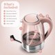thumbnail image 2 of Hervidor Eléctrico COOK WITH COLOR 1.8L Sin Cable 1200W Rosa, 2 of 7