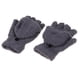 thumbnail image 2 of Invierno cálido felpa mitones medio dedo corto sin dedos guantes deportivos gris, 2 of 5