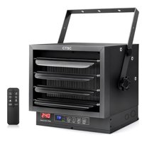 Calentador De Garaje Ctsc 8500W Eléctrico Con Termostato Y Control Remoto