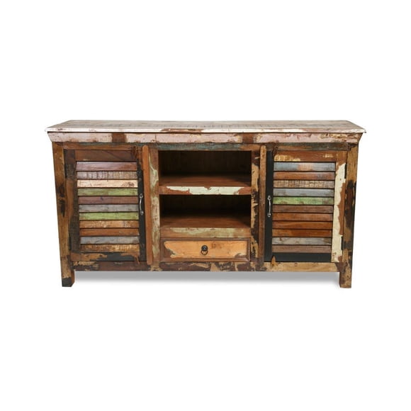 Rack Loto de madera reciclada muy resistente 80x150x40