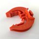 thumbnail image 3 of Aislador de vallas LockJawz T-Post naranja, 3 of 9