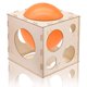 thumbnail image 1 of Caja cúbica para globos FIREBOOMOON, 9 agujeros, plegable, madera, 1 of 7