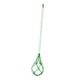 thumbnail image 5 of Entrenador De Patadas De Fútbol, Bolsa De Transporte De Una Sola Pelota, Red Portátil De Entrenamiento De Retorno De Fútbol, Color Verde, 5 of 5