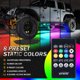 thumbnail image 2 of Luces LED Underglow Xprite, 4 unidades, RGB 252 LED para coche, 2 of 8