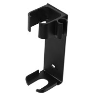 Ioensy - Aleación De Aluminio Alisador De Pelo Estante Colgante Baño Secador De Pelo Soporte Negro