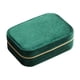 thumbnail image 4 of Caja De Almacenamiento De Joyas Caja De Almacenamiento De Viaje Vitrina Para Anillos Relojes Tachuelas Verde, 4 of 5