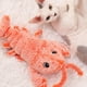 thumbnail image 4 of Juguete eléctrico de langosta para gatos, juguete masticable con forma de pez, juguete realista de langosta, divertido juguete interactivo de peluche con hierba gatera para gatos de interior, gatitos, 4 of 8