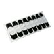 thumbnail image 2 of Tiras De Esmalte De Uñas De Gel Curado, Pegatinas Para Niñas, Tiras De Esmalte De Uñas De Salón, Color Negro, 2 of 3