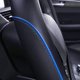 thumbnail image 4 of Funda de piel para volante Car Pass, ajuste universal, negro y azul, 4 of 9