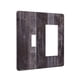 thumbnail image 2 of Cubierta decorativa para placa de interruptor Oilbiexn, diseño vintage de tablones de madera, 2 of 8