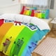 thumbnail image 2 of Number Block Bedding Set Duvet Cover Comfortable and Lightweight Cartoon Bedding 3 Piece Bed Set, 2 of 5