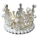 thumbnail image 1 of Accesorio Para Casco Wswqop Cute Fit Corona Perla Blanca, 1 of 5