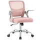 thumbnail image 1 of Silla de ordenador DUMOS Home Office ergonómica con respaldo medio rosa, 1 of 6