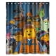 thumbnail image 1 of Cortina de ducha Lego Movi, juego de cortina de baño con ganchos, tamaño 60 x 72 pulgadas, 1 of 3