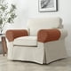 thumbnail image 2 of Juego de 2 fundas elásticas de jacquard para reposabrazos de sofá y sillón, antideslizantes, para reposabrazos de sofá reclinable., 2 of 7