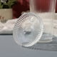 thumbnail image 4 of Vaso de Vidrio con Bombilla y Tapa Rayas 380 ml, 4 of 9